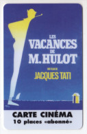 FRANCE CARTE CINEMA JACQUES TATI LES VACANCES DE Monsieur HULOT - Cinema