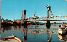 New York Albany Dunn-Memorial Bridge To Rensselaer 1965 - Albany