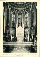 New York Albany Chancel Of St Peter's Protestant Epsicopal Church - Albany