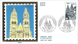 France 1985 - FDC Mi 2501 - YT 2370 ( Cathedrale Of Tours ) - 1980-1989