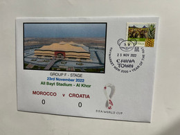 (3 M 14A) FIFA World Cup Qatar 2022 - Morocco V Croatia (23-11-2022) - 2022 – Qatar