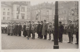 ALLEMAGNE / PERIODE NAZI / 3 EME REICH  / RARE ET TRES BELLE CARTE PHOTO CEREMONIE SS / SITUEE - Demonstrations