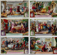 (Extraits De Viande) LIEBIG „Histoire De L’art Culinaire“ – Série Complète (6 Chromos) – S 1155 - Liebig