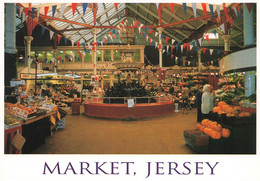 MARKET JERSEY - John Hinde  2J 156 - St. Helier