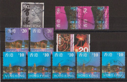 HONG KONG High Value Definitive Used Stamps, Different Series (A3) - Used Stamps