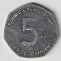 NICARAGUA 1984: 5 Cordobas, KM 44a - Nicaragua