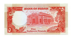 Sudan - 5 Pounds     +++++++ - Soudan