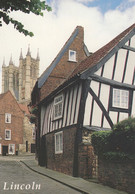 Postcard Lincoln Cathedral From Michaelgate My Ref B26006 - Lincoln