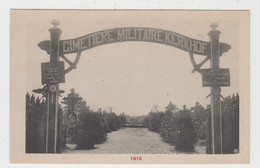 Westvleteren  Vleteren  Cimetière Militaire Kerkhof 1919 - Vleteren