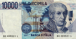 10000 Lire "A.Volta" / P#112b - Signatures: Ciampi Et Speziali Lettre C - 10000 Liras