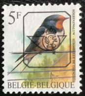 België - Belgique - C11/52 - (°)used - 1992 - Michel 2527V - Boerenzwaluw - Typos 1986-96 (Vögel)