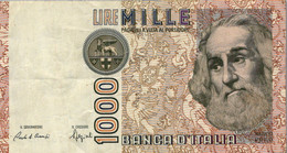 1000 Lire "M.Polo" / P#109b Signature Ciampi And Speziali / 06/01/1982 - 1000 Liras