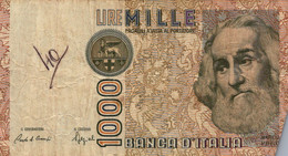 1000 Lire "M.Polo" / P#109b Signature Ciampi And Speziali / 06/01/1982 - 1.000 Lire