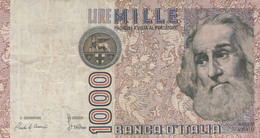 1000 Lire "M.Polo" / P#109b Signature Ciampi And Stevani  / 06/01/1982 - 1000 Liras