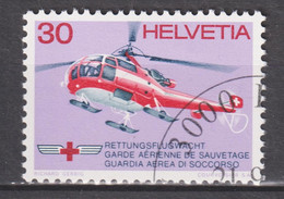 1972 Schweiz Sonderpostmarke II Mi: CH 977°/ ZNr: CH 518,Stempel: ET/PJ Hubschrauber Rettungsflugwacht - Hélicoptères