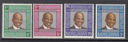 1966  Malawi President Banda Complete Set Of 4 MNH - Malawi (1964-...)