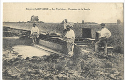 51  MARAIS  DE  SAINT - GOND  LES  TOURBIERES   EXTRACTION  DE  LA  TOURBE - Autres & Non Classés