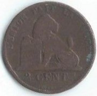 MM168 - BELGIË - BELGIUM - 2 CENT 1870 - 2 Centimes