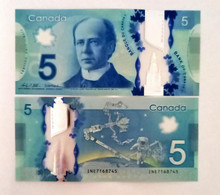 Canada 5 Dollars 2013 Unc Polymer - Kanada