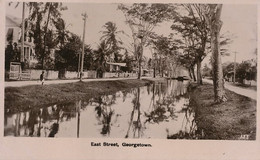 Guiana Georgetown  British Real Photo East Street - Other & Unclassified