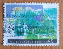 19ème Amendement "Vote Des Femmes" - Etats Unis - 1995 - YT 2390 - Used Stamps