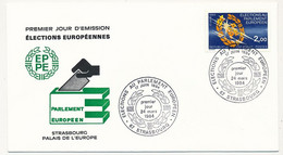 FRANCE - Env. FDC - 2,00F Elections Parlement Européen - Premier Jour Strasbourg 24/3/1984 - 1980-1989