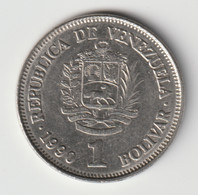 VENEZUELA 1990: 1 Bolivar, Y# 52 - Venezuela