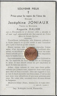FLORENVILLE ..-- Mme Joséphine JONIAUX , Veuve De Mr Auguste DALIER , Née En 1885 , Décédée En 1945 . - Florenville