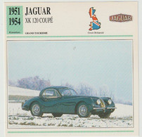 Verzamelkaarten Collectie Atlas: JAGUAR XK 120 Coupé - Automobili
