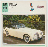 Verzamelkaarten Collectie Atlas: JAGUAR XK 150 - Automobili