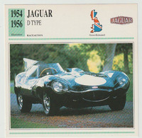 Verzamelkaarten Collectie Atlas: JAGUAR D Type - Automobili