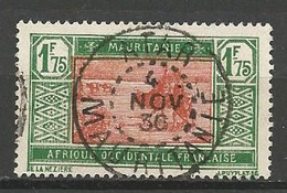 MAURITANIE N° 60A CACHET ATAR - Usati