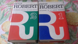 Dictionnaire Petit Robert En 2 Volumes - Wörterbücher