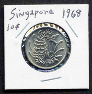 Singapore 1968 10 Cents - Singapour