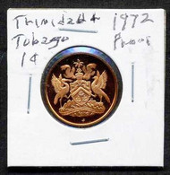 Trinidad & Tobago 1972 1 Cent Proof - Trinité & Tobago