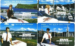 Isle Of Man - GPT, 5IOME-F-G-H, Courier Services, 10U, 1.500ex, 1989, F Used - Man (Ile De)