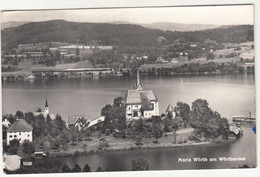 C577) MARIA WÖRTH An Wörthersee - Kirche Kapelle U. Häuser M. SCHIFF Gel. Keutschach - Maria Wörth