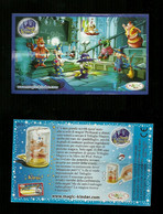 Kinder Ferrero BPZ Deutsch - Cartina 2S 3  - Monster - Notices