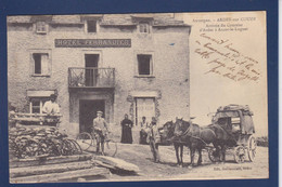 CPA [63] Puy-de-Dôme > Ardes Sur Couze Le Courrier Attelage écrite - Autres & Non Classés