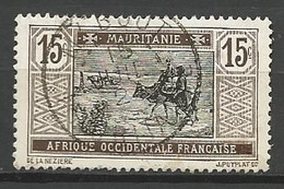 MAURITANIE N° 22 CACHET M' BOUT - Usados