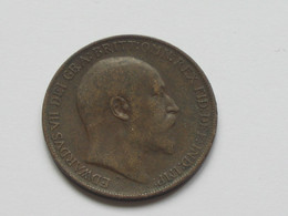 GRANDE BRETAGNE - 1 Penny 1908 - Edwardus VII ****  EN ACHAT IMMEDIAT *** - D. 1 Penny