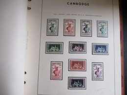 CAMBODGE COLLECTION COMPLETE DE 1951 à 1968**/* - Cambodia
