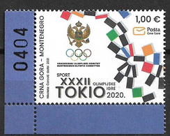 MONTENEGRO Olympics 2020 Serie/set, Neuf/mint/ungestemp - Summer 2020: Tokyo