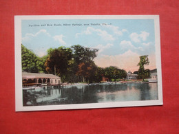 Pavilion & Row Boats Silver Springs Near    Palatka - Florida >   Ref 5852 - Autres & Non Classés