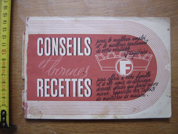 Livret De Conseils Et Recettes FRIGIDAIRE 1949 General Motors 40 Pages - Andere Geräte