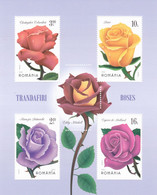 ROMANIA 2022 ROSES - Fine Bloc MNH - Unused Stamps