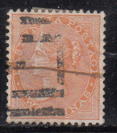 2as Orange SG62, Two Annas 1865, British East India Used - 1858-79 Kolonie Van De Kroon