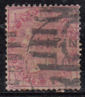 1868 Eight Annas,  8as British East India Used , - 1858-79 Compagnie Des Indes & Gouvernement De La Reine