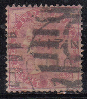 1868 Eight Annas,  8as British East India Used , - 1858-79 Kolonie Van De Kroon