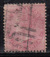 1868 Eight Annas,  8as British East India Used , - 1858-79 Kolonie Van De Kroon